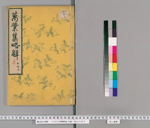 Brief Commentary on the Manyoshu, 20 Volumes [24]