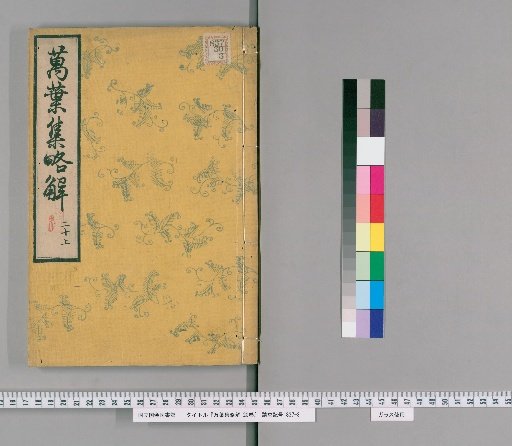 Brief Commentary on the Manyoshu, 20 Volumes [29]