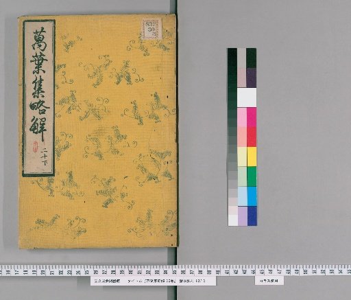 Abridged Explanation of the Manyoshu, 20 Volumes [30]