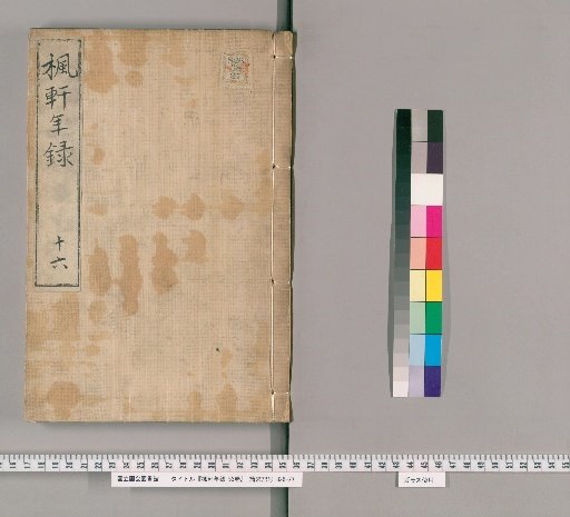 Maple Pavilion Annual Records, 53 volumes [11] Volume 16: Bunka 13