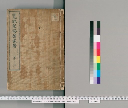 Revised Genealogies of the Great Families (Kansei Chōshū Shokafu), 1520 volumes [2]