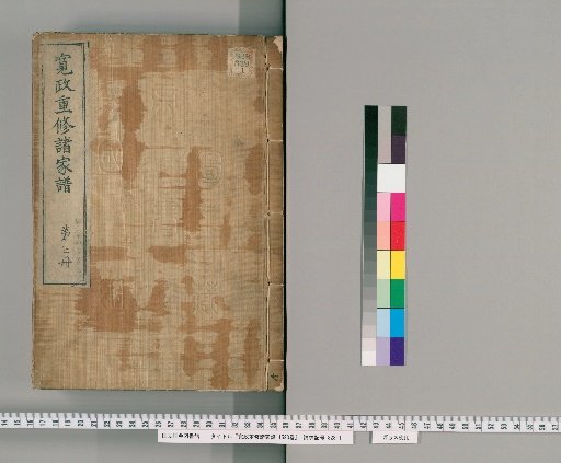 Revised Genealogies of the Great Families (Kansei Chōshū Shokafu), 1520 volumes [7]