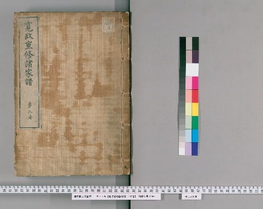 Revised Genealogies of the Great Families (Kansei Chōshū Shokafu), 1520 volumes [9]