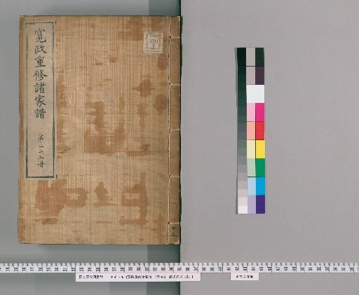 Kansei Revised Genealogies of the Great Families, 1520 Volumes [22]