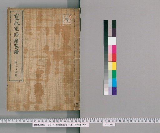 Kansei Revised Genealogies of the Great Families, 1520 Volumes [24]