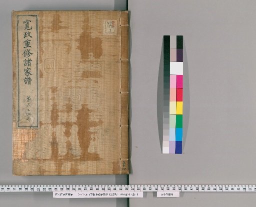 Kansei Revised Genealogies of the Great Families, 1520 volumes [54]