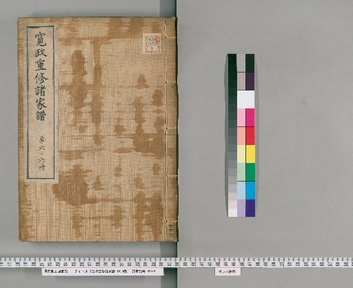Kansei Revised Genealogies of the Great Families, 1520 volumes [66]