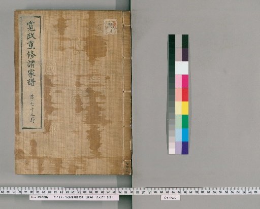 Kansei Revised Genealogies of the Great Families, 1520 volumes [75]