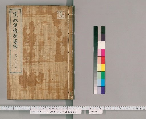 Kansei Revised Genealogies of the Great Families, 1520 volumes [78]