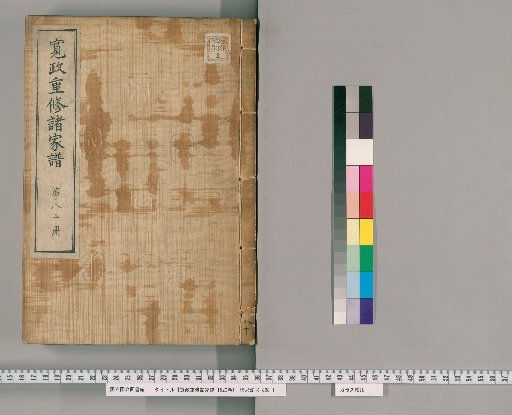 Kansei Revised Genealogies of the Great Families, 1520 volumes [80]