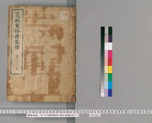 Kansei Revised Genealogies of the Great Families, 1520 volumes [82]