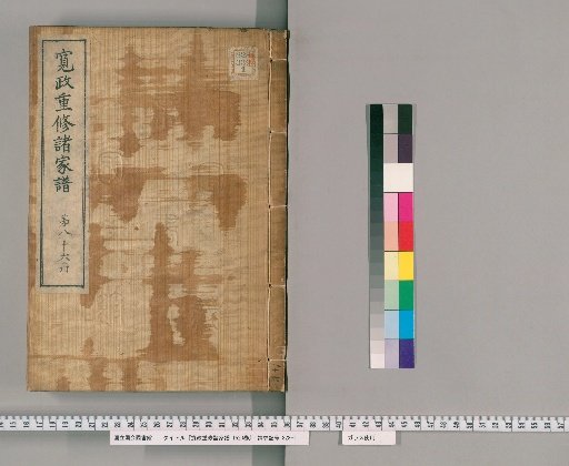 Kansei Revised Genealogies of the Great Families, 1520 volumes [86]