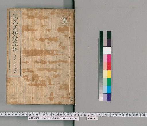 Kansei Revised Genealogies of the Great Families, 1520 Volumes [174]