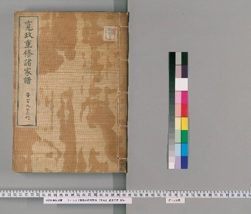 Kansei Revised Genealogies of the Great Families, 1520 Volumes [193]