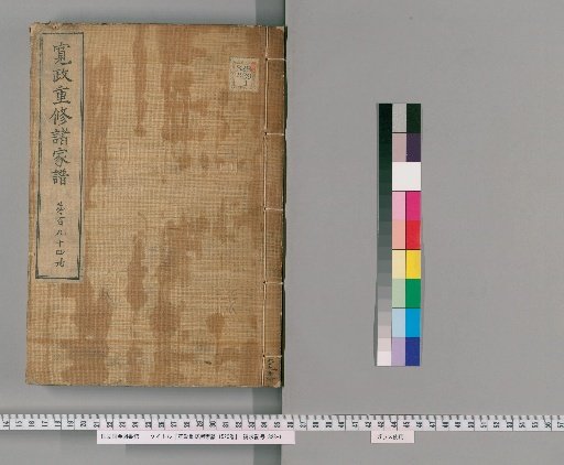 Kansei Revised Genealogies of the Great Families, 1520 Volumes [194]