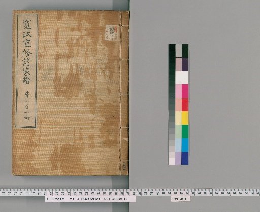 Kansei Revised Genealogies of the Great Families, 1520 Volumes [201]