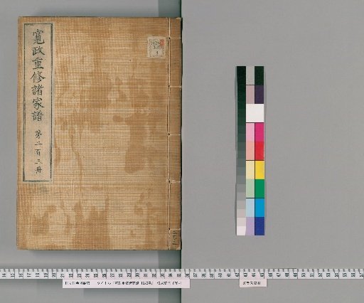 Kansei Revised Genealogies of the Great Families, 1520 Volumes [203]