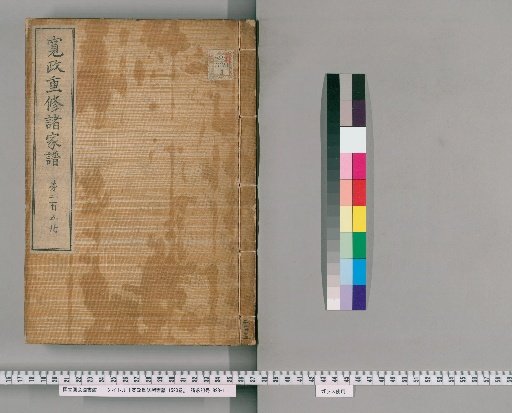 Kansei Revised Genealogies of the Great Families, 1520 Volumes [205]