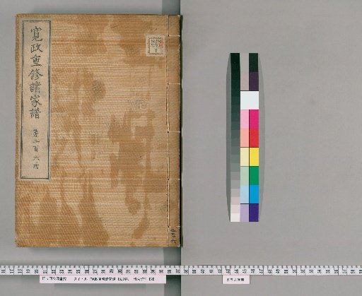 Kansei Revised Genealogies of the Great Families, 1520 Volumes [206]