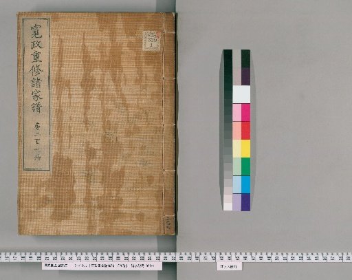 Kansei Revised Genealogies of the Great Families, 1520 Volumes [207]