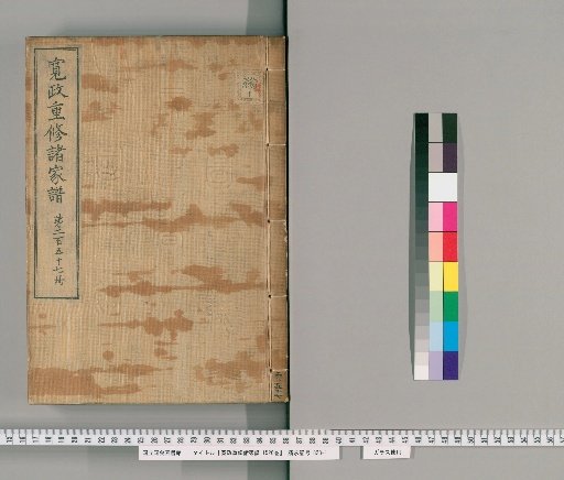 Kansei Revised Genealogies of the Great Families, Vol. 1520 [257]