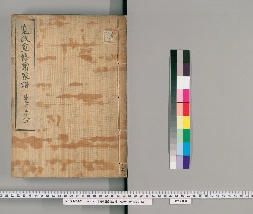 Kansei Revised Genealogies of the Great Families, Vol. 1520 [258]
