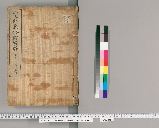 Kansei Revised Genealogies of the Great Families, Vol. 1520 [274]