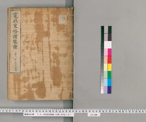 Kansei Chūshū Shokafu, 1520 Volumes [294]