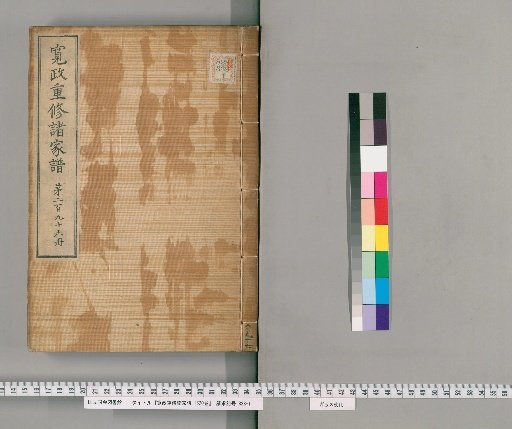 Kansei Chūshū Shokafu, 1520 Volumes [296]
