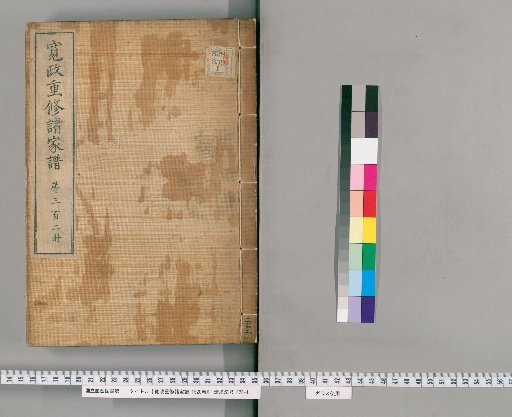 Kansei Chūshū Shokafu, 1520 Volumes [302]
