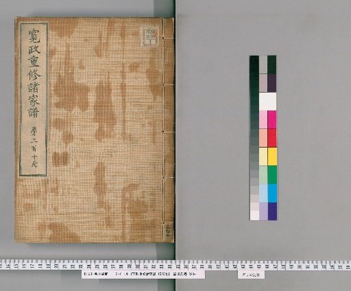 Kansei Chūshū Shokafu, 1520 Volumes [310]