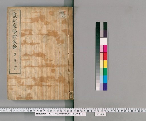 Kansei Chūshū Shokafu, 1520 Volumes [315]