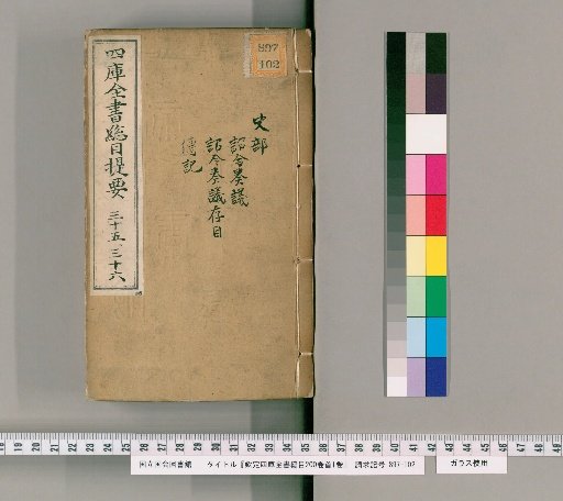 Imperial Catalogue of the Four Treasuries, 200 volumes, Preface, 1 volume [18]