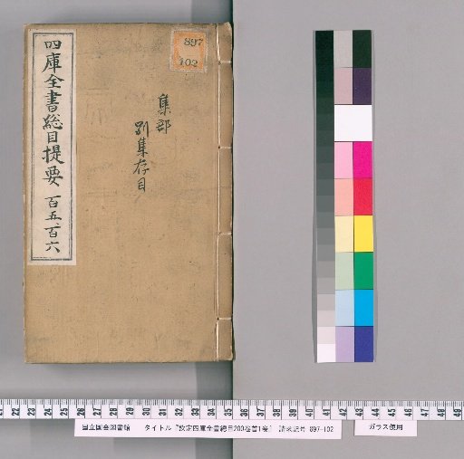 Imperial Catalogue of the Complete Library of the Four Treasuries, 200 Volumes, Preface, 1 Volume [53]