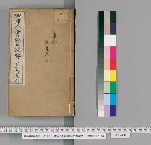 Imperial Catalogue of the Complete Library of the Four Treasuries, 200 volumes, Preface 1 volume [58]