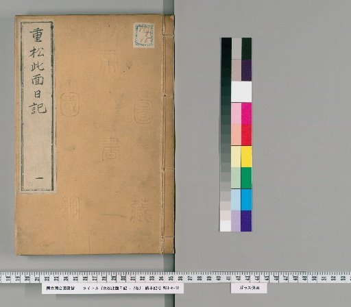 Shigematsu Konmen Diary: 2 vols. [1]