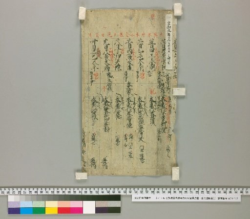 [Hizō Ki, Shishō, etc., and Paper-Backed Kōn Reki and Kana Reki Fragments] [2]