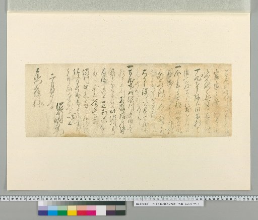 Autograph Letters of Shibukawa Shunmai [2]