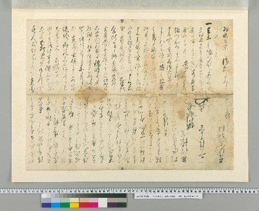 Autograph Letters of Shibukawa Shunmei [4]