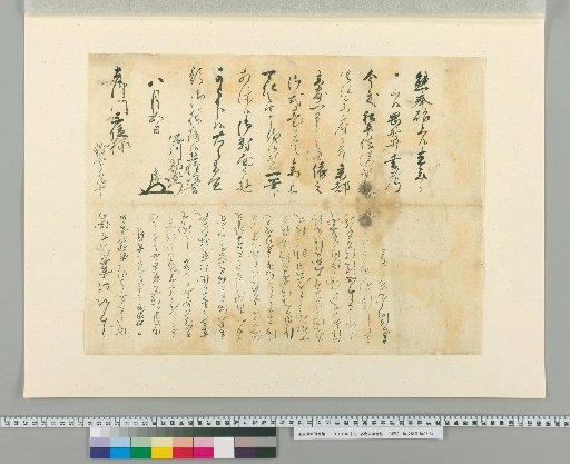 Autograph Letters of Shibukawa Shunmei, [10]