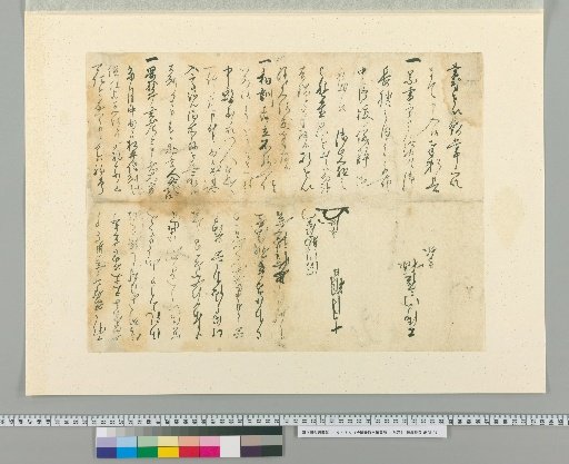 Autograph Letters of Shibukawa Shunmei [12]
