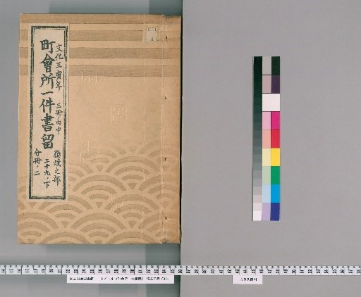 Town Office Document Retention [38] Lower Part of Volume 29, Year of the Tiger in the 3rd Year of Bunka, Middle Part of 3 Volumes, Section of Fire Destruction, Part 2 of Separate Volume