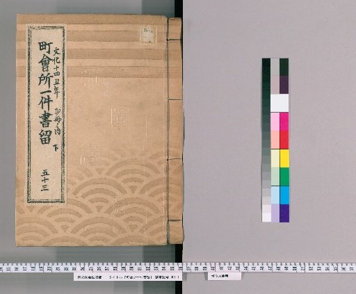 Town Office Case Records [72] No. 53, 14th Year of Bunsei (Year of the Ox), Vol. 2 of 2