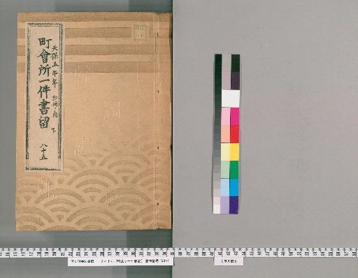Town Office Document Retention [106] No. 85, Tenpō 5 (1834), Vol. 2, Lower Part