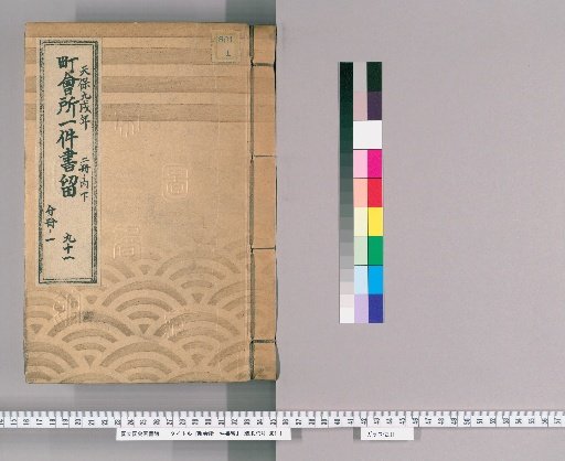 Town Office Document Retention [119] No. 91, Tenpō 9 (1838), Vol. 2, Lower Part, Vol. 1