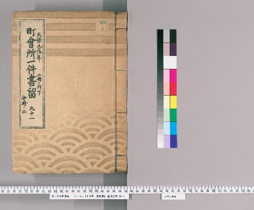 Town Office Document Retention [120] No. 91, Tenpō 9 (1838), Vol. 2, Lower Part, Vol. 2