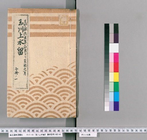Tamagawa Jōsui Records [47]: One Case of Relocation of the Tamagawa Jōsui Manholes from the Daimyō Town on the Embankment to the Honmaru, from the 1st to 11th Month of the 6th Year of Kaei (1853), Part 1