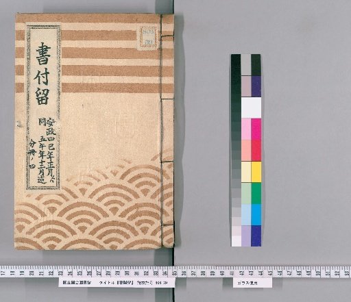 Book Retention Record, Vol. 56: From January of the fourth year of Ansei (Si) to December of the fifth year (Wu)