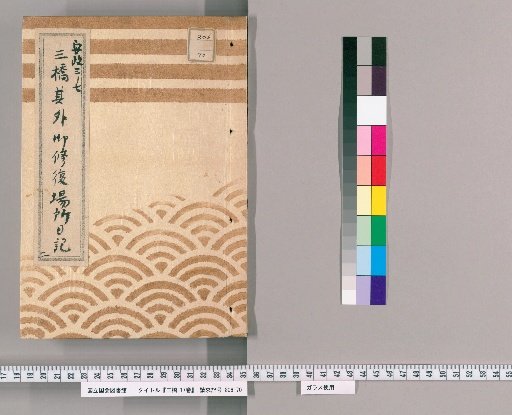 Sanbashi, Vol. 17 [14]: Diary of Repair Sites for Sanbashi and Other Areas, From Year of the Dragon, 3rd Year of Ansei to Year of the Monkey, 7th Year of Ansei, Part 2