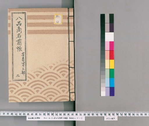 List of Names of Eight Merchant Classes, 46 vols. [44]